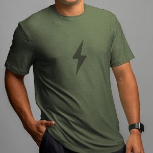 SuperSoft BOLT Short Sleeve Shirt - Olive Green