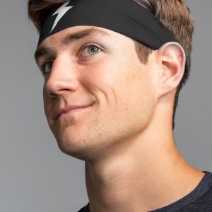 Performance Wide Headband - Black