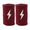 Premium Pro 4 Wristbands (2-Pack) - Maroon