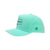 BRUCE BOLT Standard Snapback Hat - Mint Green