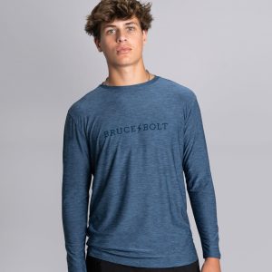 SuperSoft BRUCE BOLT Long Sleeve Shirt - Navy