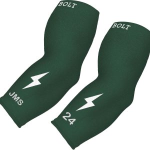 Personalized BRUCE BOLT Graduated Compression Premium 3/4 Arm Sleeve - GREEN