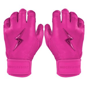 PREMIUM PRO CLARK Series Short Cuff Batting Gloves - PINK