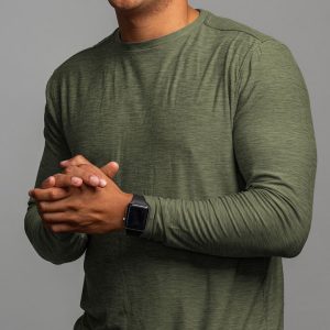 SuperSoft Long Sleeve Shirt - Olive Green